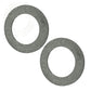 Qty 2: Clutch Disc Lining Fits BUSH HOG Replaces 36F45