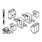 Hydraulic Pump Repair Kit 1810858M91 35 35 X 65 765 TO35 Fits Massey Ferguson