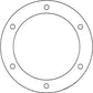 181217M3 Trans Differential Side Cover Gasket Fits Massey Ferguson