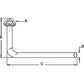 181600M91 Horizontal Exhaust Pipe Fits Massey Ferguson Tractors 35 TO30 TO35 +