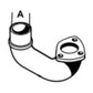 181866M2 Exhaust Elbow Fits Massey Ferguson Tractors TE20, TO20, TO30, TO35