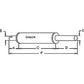 Muffler 181867M91 Fits Massey Ferguson 135 202 203 204 205 35