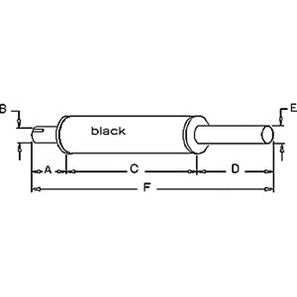 Muffler Kit Gray Fits Massey Ferguson TE20 TO20 TO30 TO35 181867M91