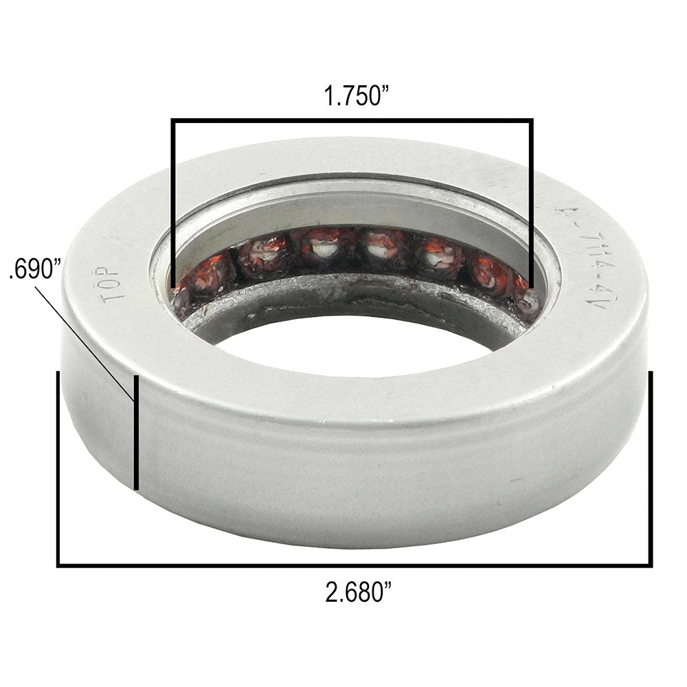 Spindle Thrust Bearing Fits McCormick Replaces 185106C1