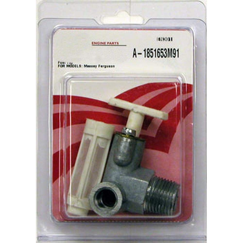 Fuel Shut Off Valve - Fits Massey Ferguson - 1851653M91 - Replaces 1851653M1