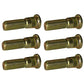 185400M1 Rear Wheel Lug Stud PKG Of 6 Fits Massey Ferguson TO20 TO30 TO35 MF35