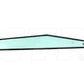 1857533 Glass (Rh Fits Caterpillar Models