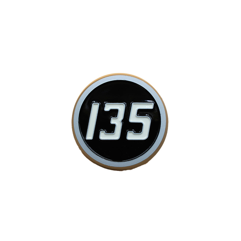 Hood Emblem Fits Massey Ferguson Replaces 1865460M1