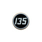 S.41217 Medallion, Plastic, 1865460M1 - Fits Massey Ferguson 135