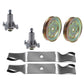 Spindle Assembly, Blade, and Pulley Kit
 Fits AYP Replaces 129861
