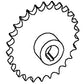 187331C1 New Unloading Auger Drive Sprocket Fits Case-IH Combine Models