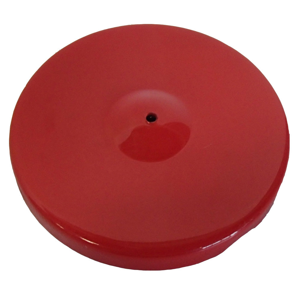Red Fuel Cap with Vent Hole Fits Massey Ferguson Replaces 963023M2-RED