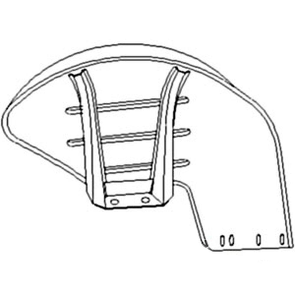 Right Hand Fender Fits Massey Ferguson Replaces 1690373M93