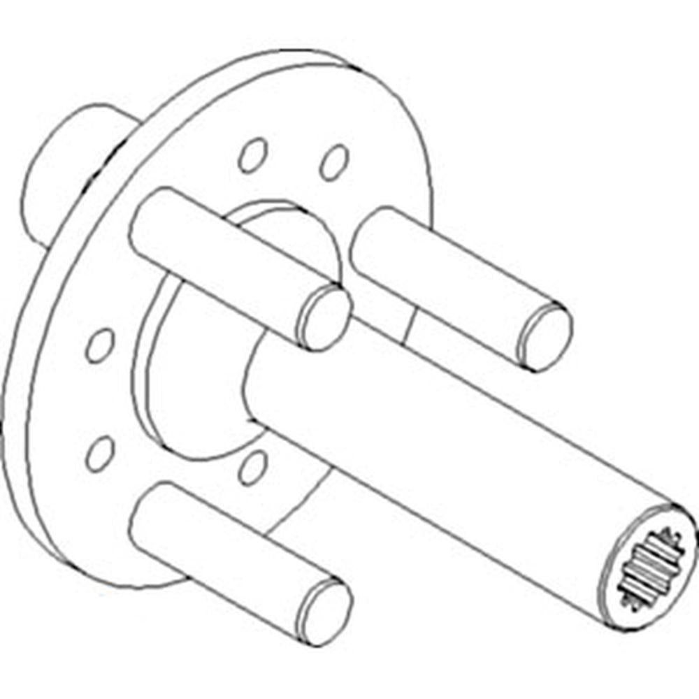 WN-188846C2-PEX Sheave, Rotor Drive, Hub Fits International/CaseIH 1620 1640