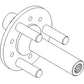 Rotor Drive Pulley Hub Assembly Fits Case IH 1640 2188 1660 1680 2388 188846C2