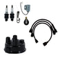 Tune Up Kit w/ Spark Plug Wires & Cap Fits John Deere Replaces 1909008