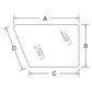 192006A5 RH Tinted Lower Door Glass Fits Case-IH Tractor Models MX100