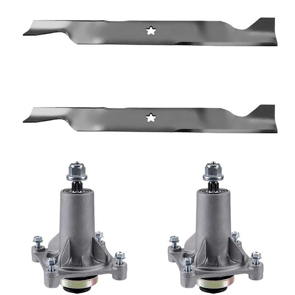 2 Blade & 2 Mandrel Kit
 Fits AYP Replaces 187292