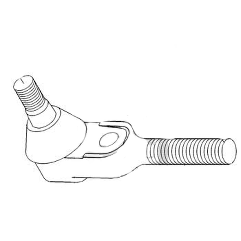 Right Hand Thread Tie Rod Fits 2500 302 304 356 50A 50C 50D 6500 193821M1 193821