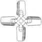 Cooling Fan - 4 Blade Fits Massey Ferguson 235 165 2135 135 230 255 245