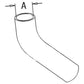 Upper Radiator Hose Fits Massey Ferguson Replaces 194299M1