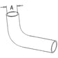 MFS4708 Upper Radiator Hose Fits Massey Ferguson