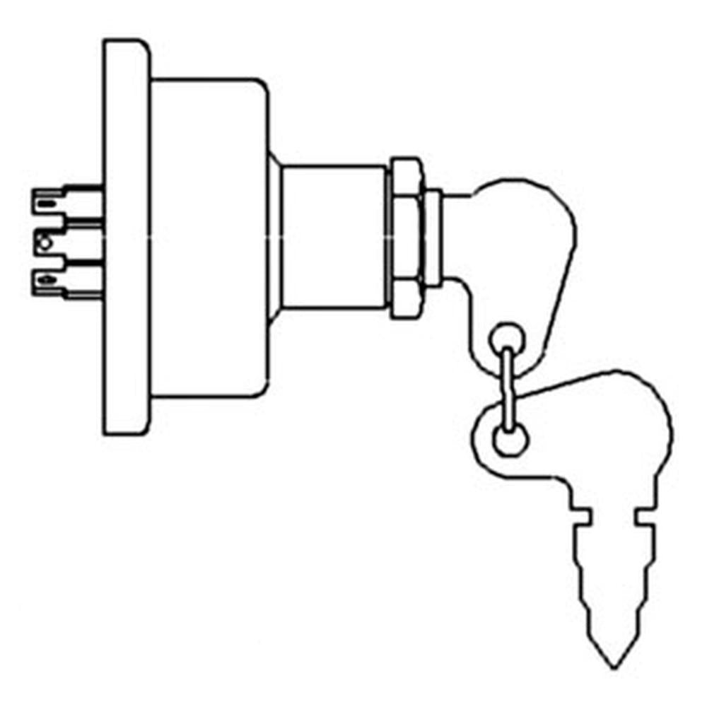 Starter Switch Fits Massey Ferguson 135 150 165 175 180 235 245 255 265 194747M1