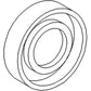 Transmission Bearing Fits Massey Ferguson Models 195507M1