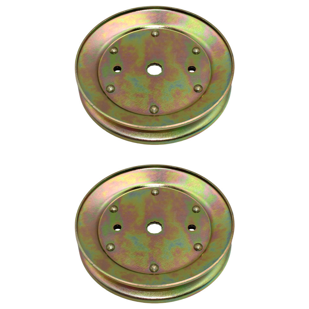 Qty 2: Spindle Pulleys Fits Ariens Replaces 21546446