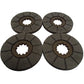 Qty 4: Heavy Duty Brake Disc Fits Case/International Harvester Replaces 121961