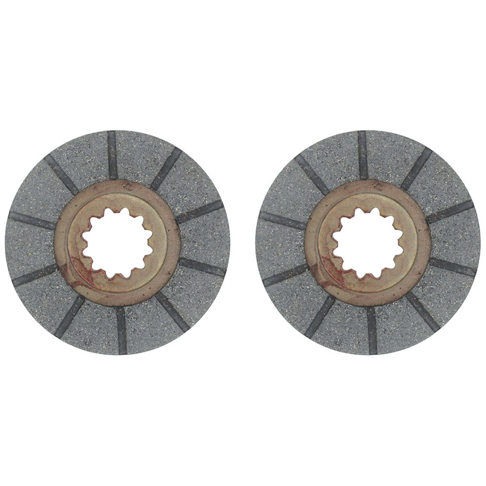 121963C91 Two 2 Brake Discs with 12 Spline Fits FARMALL IH 560 660 1460 148