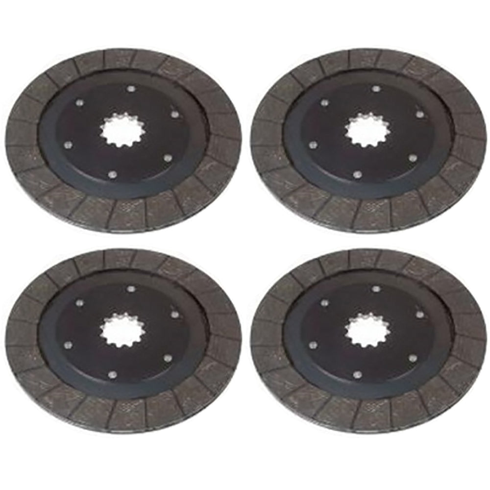 1975472C1 Pack of 4 Brake Discs Fits Case IH Tractor Models 1456 1466 1468 21456