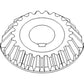 1989464C1 New Unloading Auger Lower Drive Gear Fits Case-IH Combine Models