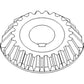 Horizontal Unloading Auger Gear - Lower Drive Fits Case IH 1660 2366 1680 2388
