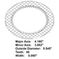 1997907C1 Friction Plate Fits Case IH Tractor Models 7210 7220 7230 MX215 MX245