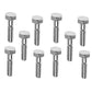 TEN PK 1-1/2 " x 3/8" Grade 5 Cap Screw Hex Bolts For Deere Ind/Const 120-814362