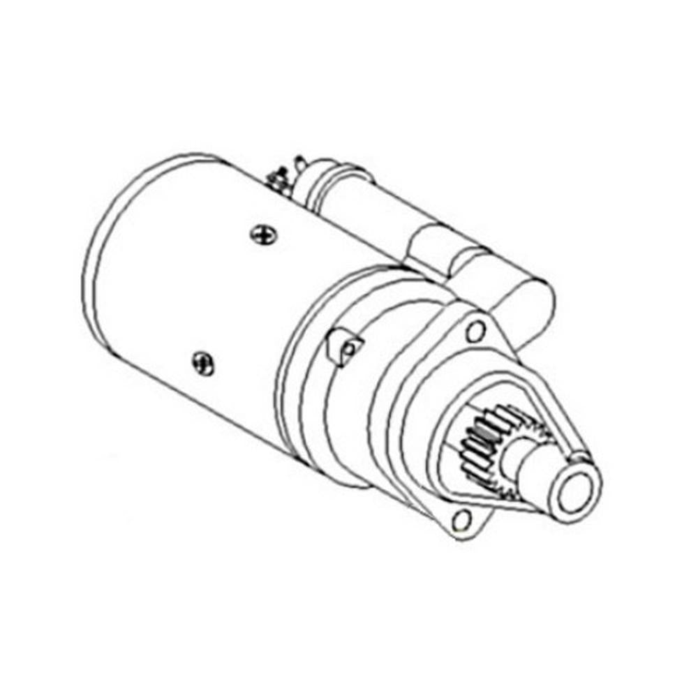 1C010-63010 Starter Fits Kubota Tractor Models M105S M6800 M8200