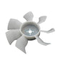 7 Blade Fan 1C01074110 Fits Kubota Engines V3300 V3600 V3800 Hole 1.3” x 2.1”