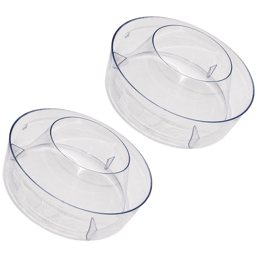 Qty 2: Pre-Cleaner Bowl  Fits Caterpillar Replaces 1M7250