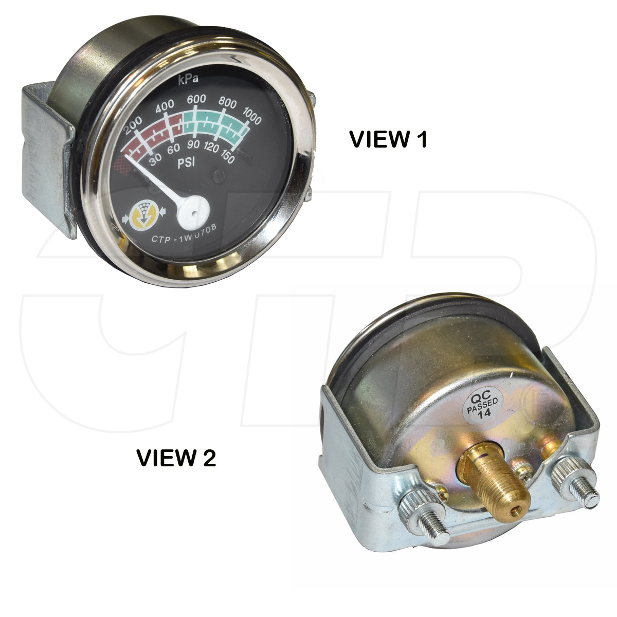 Indicator Air Pressure Fits Caterpillar Models 1W0708