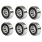 Qty 6: Sealed Pilot Bearing Fits Love Replaces H7022