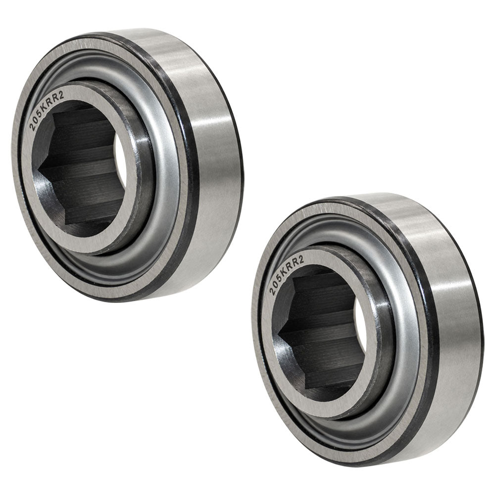 Set of (2) AA28271 Replacement 7/8" Hex Bore Bearings Fits John Deere