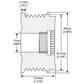 206-24001-JN J&N Electrical Products Pulley