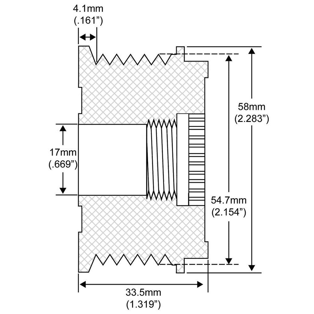 206-24001-JN J&N Electrical Products Pulley