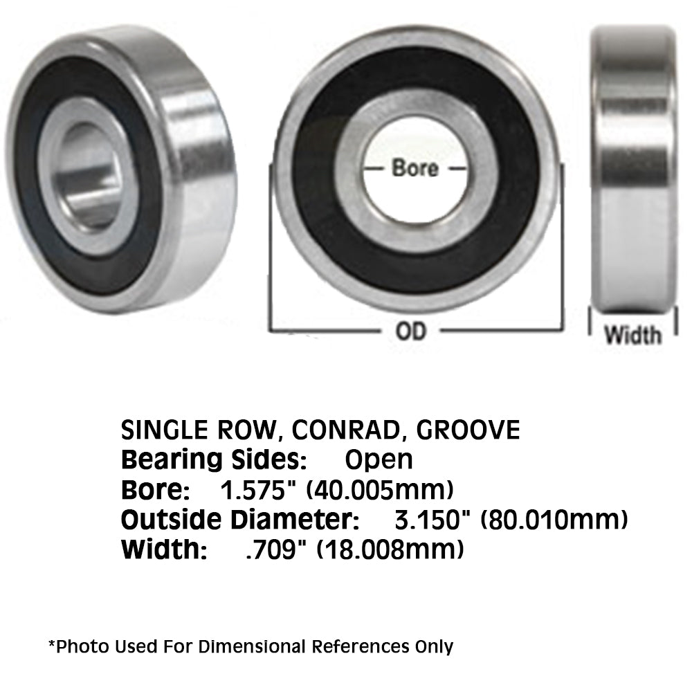Ball Bearing Fits IMT Replaces 53203610