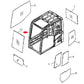 20Y-54-51522 Front Upper Windshield for Komatsu 7 Series Excavator PC200-7