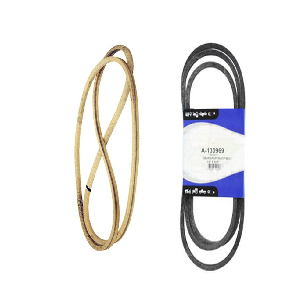 Deck Drive Belt Combo Fits Craftsman Replaces 7133156 Made with Aramid