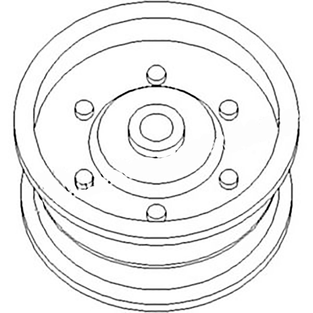 219235M1 Idler Pulley Fits Massey Ferguson Combine 35 Super 35 410 510 725 925 3