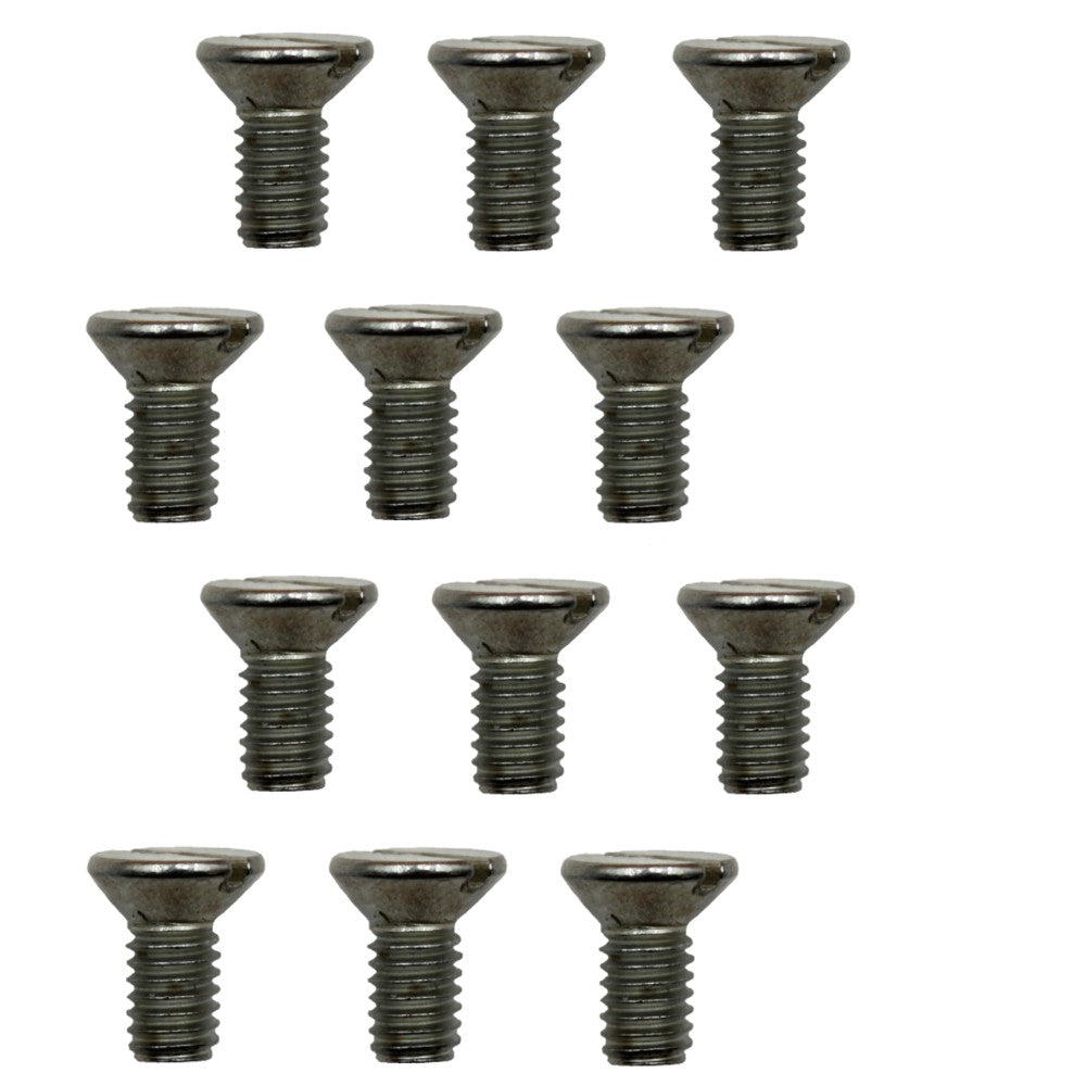 Qty 12: Flat Head Screws Fits Hitachi Replaces 21M7194