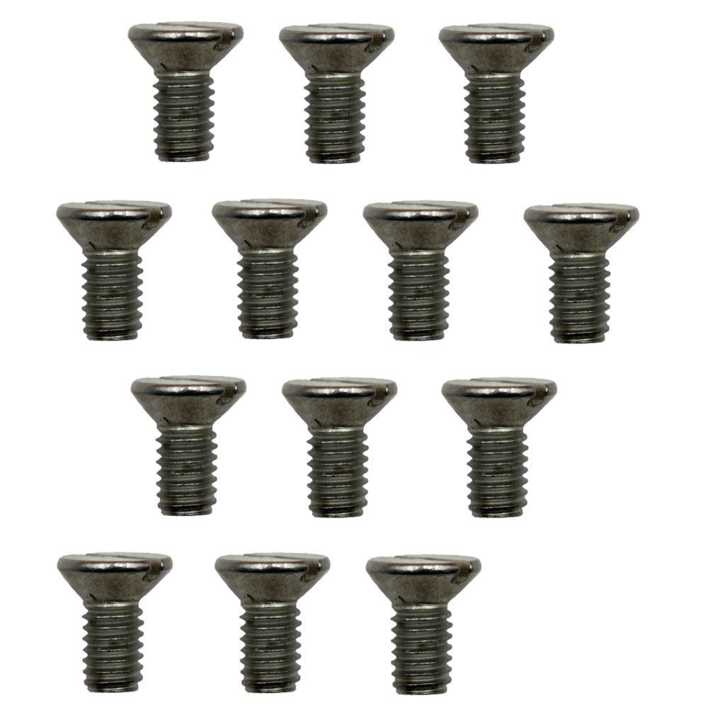 Qty 13: Flat Head Screws Fits Hitachi Replaces 21M7194